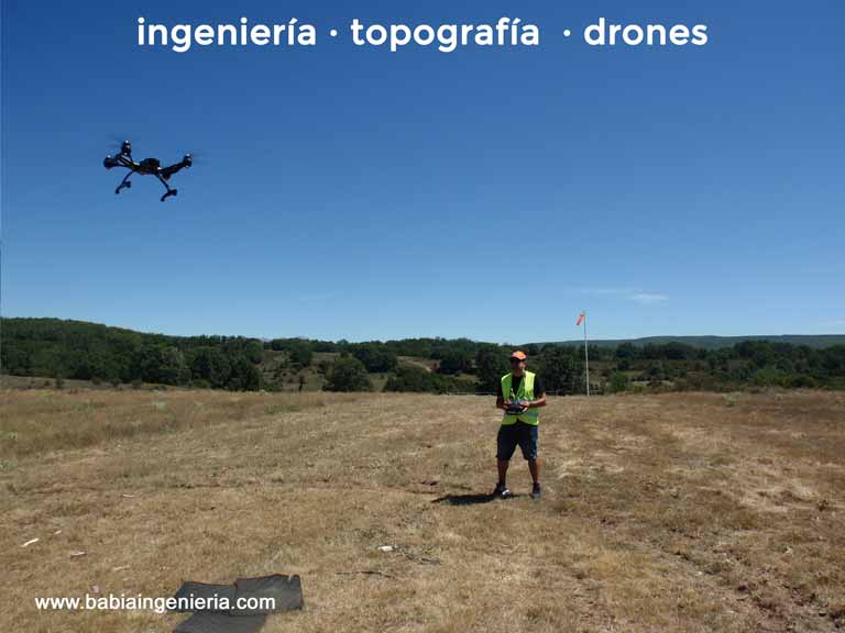 Drones para minas, canteras y movimientos de tierras.